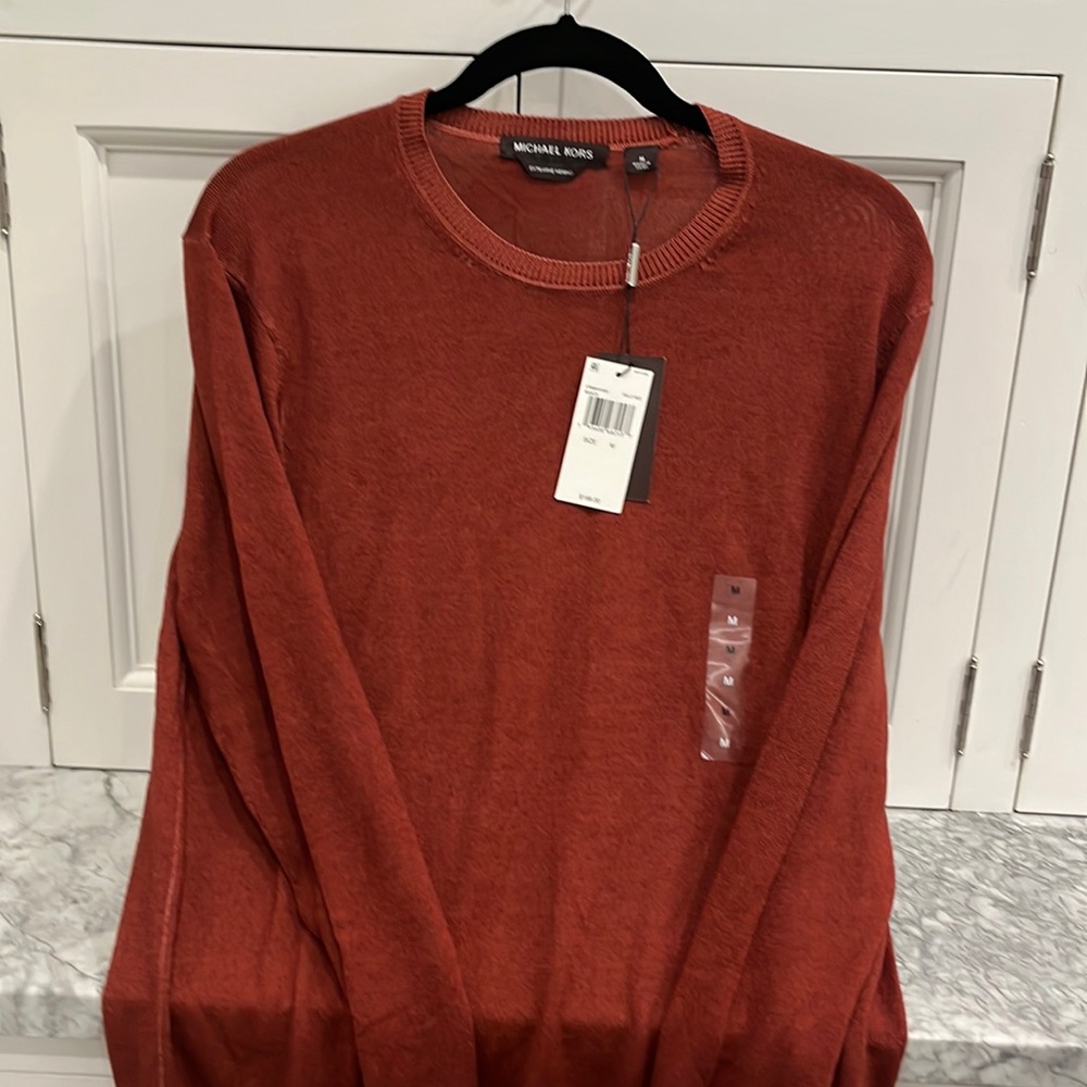 New with tag Michael Kors mens sweater